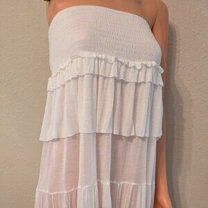 free-est women's elastic top sundress, size XS-TP.